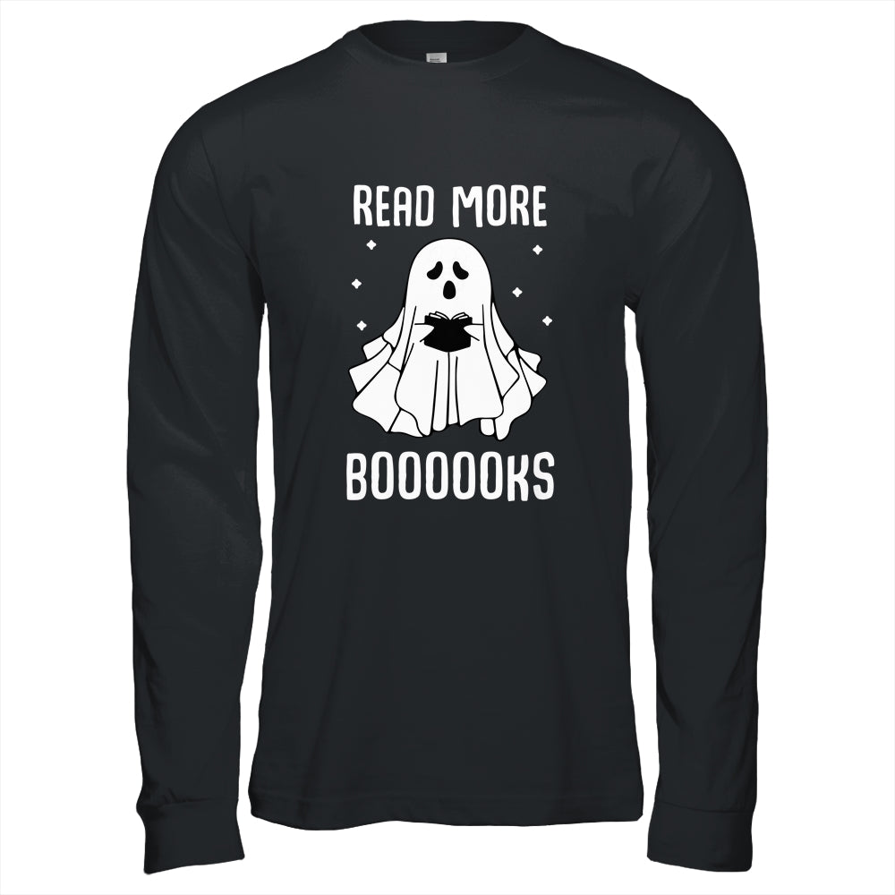 Read More Booooks Ghost Reading Books Halloween Shirt & Hoodie | teecentury