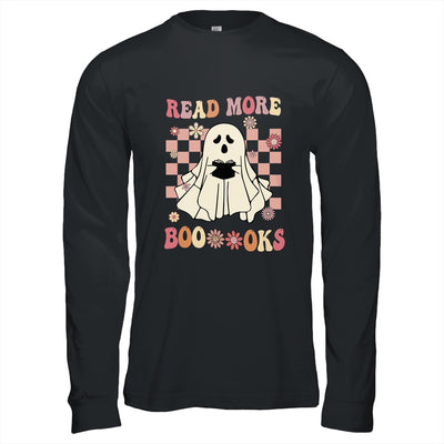 Read More Booooks Ghost Reading Books Halloween Retro Shirt & Hoodie | teecentury