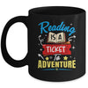 Reading Adventure Library Student Teacher Book Mug | teecentury