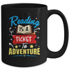 Reading Adventure Library Student Teacher Book Mug | teecentury