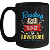 Reading Adventure Library Student Teacher Book Mug | teecentury