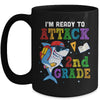 Ready To Attack 2nd Grade Shark Back To School Mug Coffee Mug | Teecentury.com