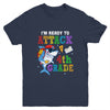 Ready To Attack 4th Grade Shark Back To School Youth Youth Shirt | Teecentury.com