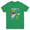 Ready To Attack Kindergarten Grade Shark Back To School Youth Youth Shirt | Teecentury.com