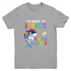 Ready To Attack Kindergarten Grade Shark Back To School Youth Youth Shirt | Teecentury.com