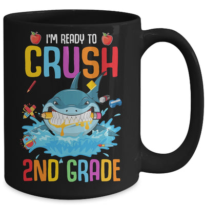 Ready To Crush 2nd Grade Shark Back To School Mug Coffee Mug | Teecentury.com