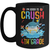 Ready To Crush 4th Grade Shark Back To School Mug Coffee Mug | Teecentury.com