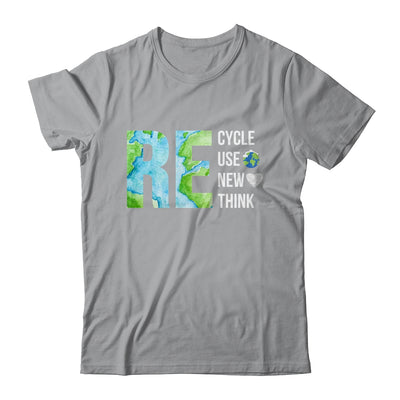 Recycle Reuse Renew Rethink Activism Earth Day Shirt & Tank Top | teecentury