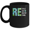 Recycle Reuse Renew Rethink Activism Earth Day Mug | teecentury