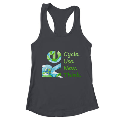 Recycle Reuse Renew Rethink Earth Day Environmental Activism Shirt & Tank Top | teecentury