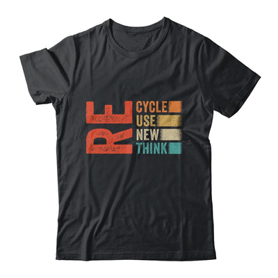 Recycle Reuse Renew Rethink Earth Day Retro Shirt & Tank Top | teecentury