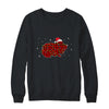 Red Plaid Guinea Pig Christmas Lights Santa Hat Pajamas T-Shirt & Sweatshirt | Teecentury.com