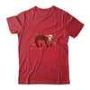 Red Plaid Sloth Christmas Lights Santa Hat Pajamas T-Shirt & Sweatshirt | Teecentury.com