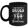 Red Ribbon Squad Week Say No To Say Yes To Kindness Be Kind Mug | teecentury