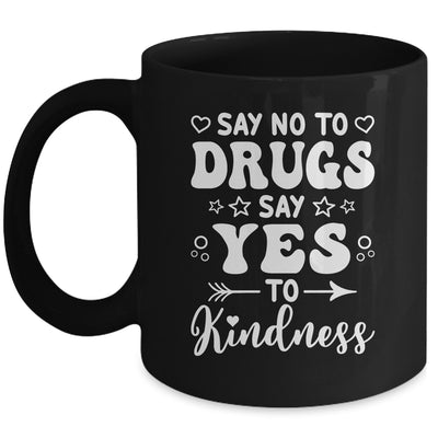 Red Ribbon Squad Week Say No To Say Yes To Kindness Be Kind Mug | teecentury