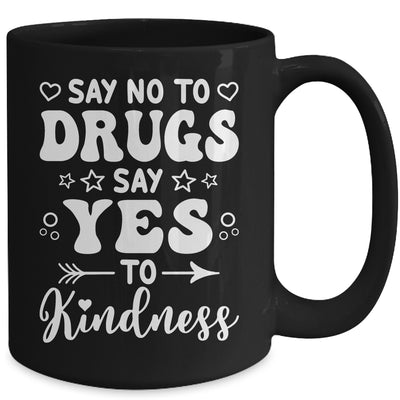 Red Ribbon Squad Week Say No To Say Yes To Kindness Be Kind Mug | teecentury