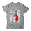 Red Ribbon Week American Flag Vintage Distressed Shirt & Hoodie | teecentury