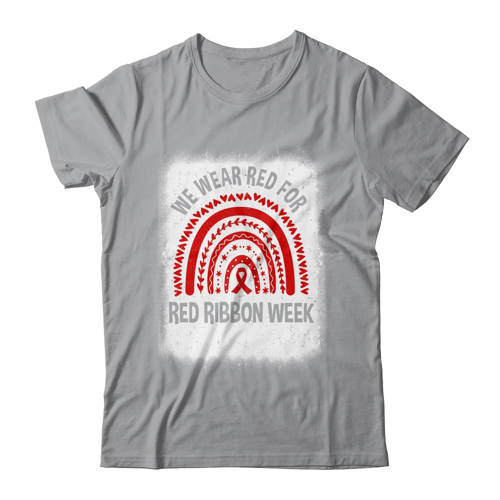 Red Ribbon Week We Wear Red Ribbon Week Awareness Shirt & Hoodie | teecentury