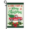 Red Truck Christmas Flag Evergreen Have A Very Christmas Holiday Flag | Teecentury.com