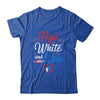 Red White And Due 4th Of July Pregnancy Independence Day T-Shirt & Tank Top | Teecentury.com