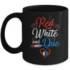 Red White And Due 4th Of July Pregnancy Independence Day Mug Coffee Mug | Teecentury.com