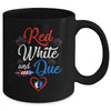 Red White And Due 4th Of July Pregnancy Independence Day Mug Coffee Mug | Teecentury.com