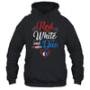 Red White And Due 4th Of July Pregnancy Independence Day T-Shirt & Tank Top | Teecentury.com