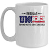 Regular Uncle Trying Not To Raise Liberal American USA Flag Mug Coffee Mug | Teecentury.com