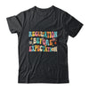 Regulation Before Expectation Retro Neurodiversity Therapist Shirt & Hoodie | teecentury