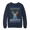 Reindeer Jewdolph Hanukkah Ugly Sweater T-Shirt & Sweatshirt | Teecentury.com