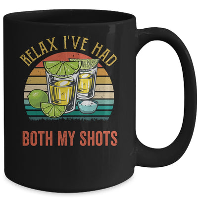 Relax I've Had Both My Shots Funny Drinking Retro Vintage Mug Coffee Mug | Teecentury.com