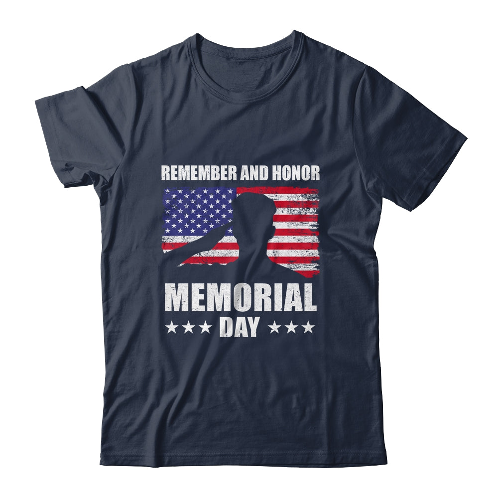 Remember And Honor Memorial Day Shirt & Hoodie | teecentury