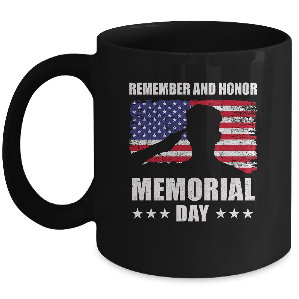 Remember And Honor Memorial Day Mug | teecentury