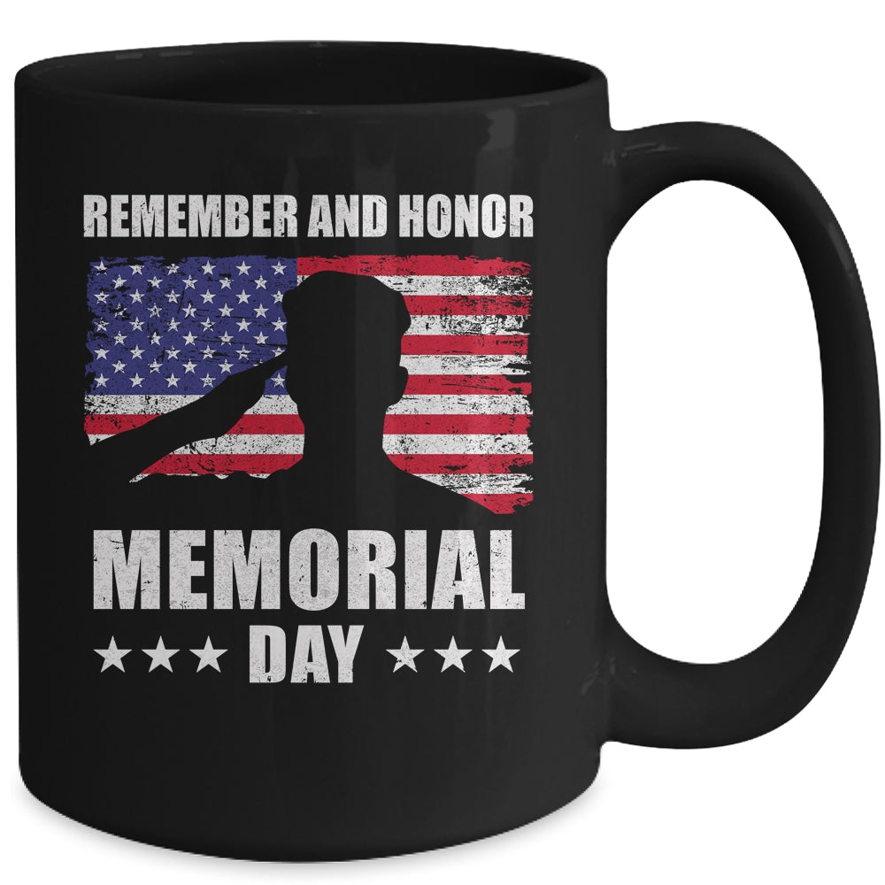 Remember And Honor Memorial Day Mug | teecentury