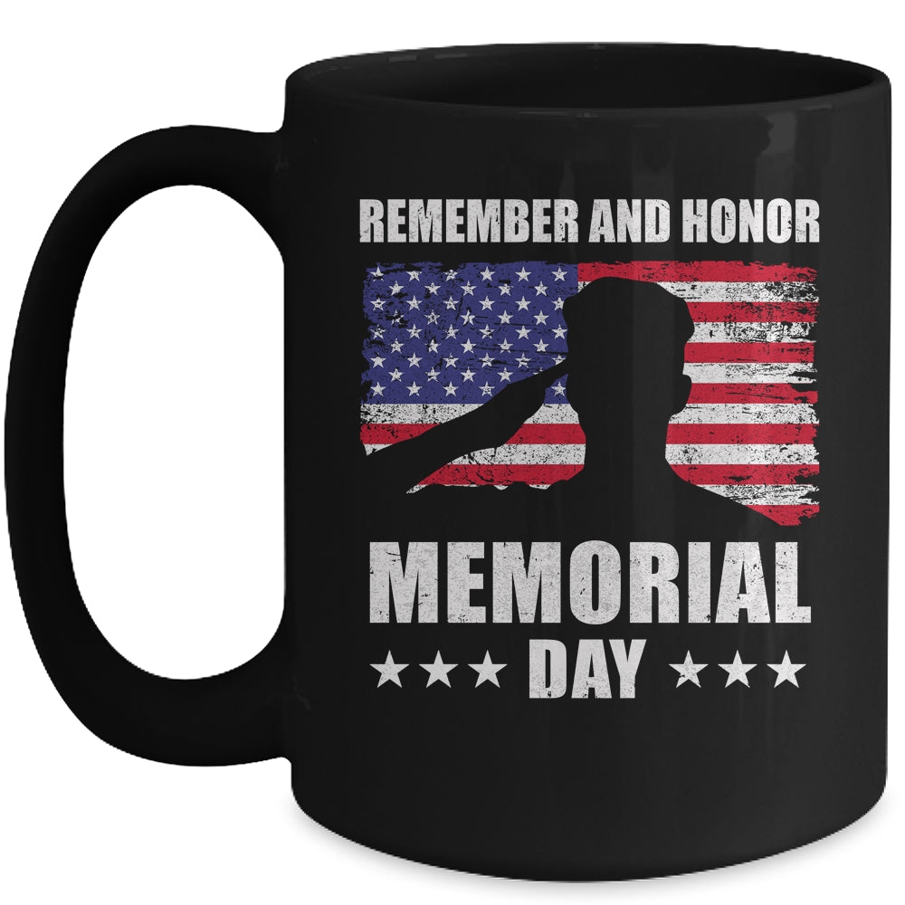 Remember And Honor Memorial Day Mug | teecentury