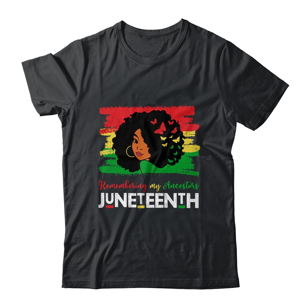 Remembering My Ancestors Juneteenth Black Freedom 1865 Shirt & Tank Top | teecentury