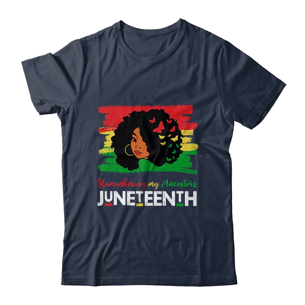 Remembering My Ancestors Juneteenth Black Freedom 1865 Shirt & Tank Top | teecentury