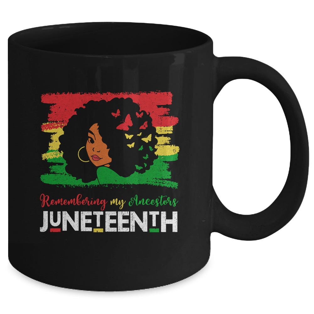 Remembering My Ancestors Juneteenth Black Freedom 1865 Mug | teecentury