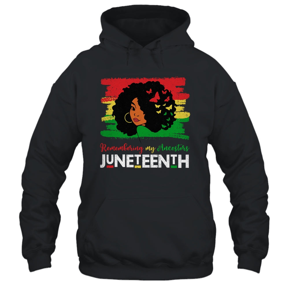 Remembering My Ancestors Juneteenth Black Freedom 1865 Shirt & Tank Top | teecentury