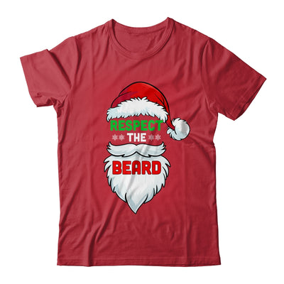 Respect The Beard Santa Claus Christmas Xmas Gifts Men Dad T-Shirt & Sweatshirt | Teecentury.com