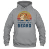 Respect The Beard Vintage Funny Bearded Dragon T-Shirt & Hoodie | Teecentury.com