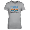 Resting Beach Face Summer With Sunglasses T-Shirt & Tank Top | Teecentury.com