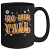 Retro 100 Days Of School Teachers Students 100Th Day School Mug | teecentury