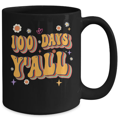 Retro 100 Days Of School Teachers Students 100Th Day School Mug | teecentury