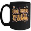 Retro 100 Days Of School Teachers Students 100Th Day School Mug | teecentury