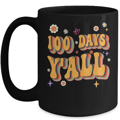 Retro 100 Days Of School Teachers Students 100Th Day School Mug | teecentury