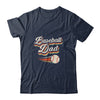 Retro Baseball Dad Funny Vintage Baseball Player Fathers Day T-Shirt & Hoodie | Teecentury.com
