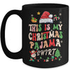 Retro Funny Santa Xmas Men Women This Is My Christmas Mug | teecentury