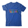 Retro Groovy Flower Teacher Women Shirt & Tank Top | teecentury