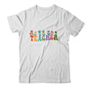 Retro Groovy Flower Teacher Women Shirt & Tank Top | teecentury